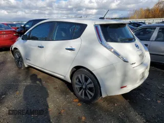 2015 Nissan LEAF SV with VIN 1N4AZ0CP7FC324367, listed as a Copart auction lot 75417783 with 47,839 mi miles. Bid and sale history available at carsss.com. Image 2.