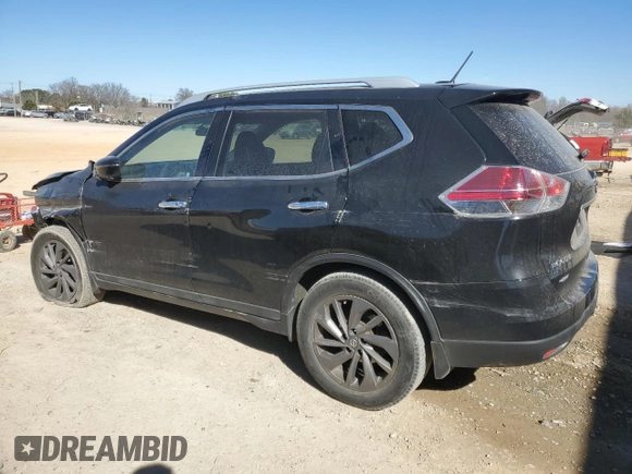 2016 Nissan Rogue SL with VIN 5N1AT2MT5GC867569, listed as a Copart auction lot 47265265 with 101,501 mi miles and Salvage Title. Bid and sale history available at carsss.com. Image 2.