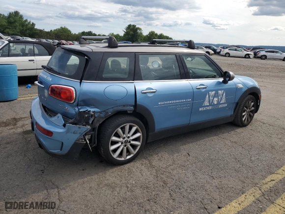 2019 MINI Clubman Cooper S with VIN WMWLU5C54K2G03966, listed as a Copart auction lot 65036714 with 42,517 mi miles and Salvage Title. Bid and sale history available at carsss.com. Image 3.