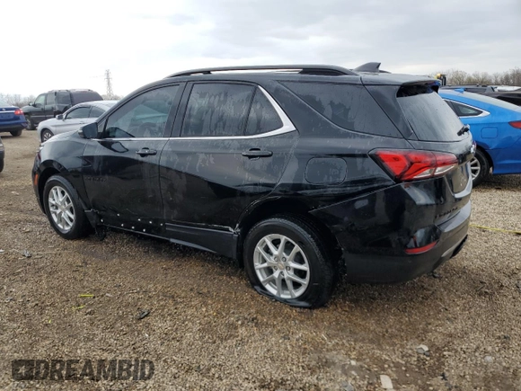 2022 Chevrolet Equinox LT z VIN 3GNAXUEV0NL279298, wystawiony jako Copart lot #53737155 z przebiegiem 10 201 mil mil oraz Szkoda całkowita • Salvage title. Historia ofert i sprzedaży dostępna na DreamBid. Obrazek 2.
