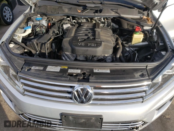 2017 Volkswagen Touareg Sport with VIN WVGEF7BP1HD006980, listed as a Copart auction lot 37464813 with Not Provided miles and . Bid and sale history available at DreamBid. Image 12.