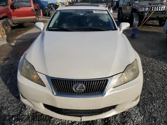 2010 Lexus IS 350 with VIN JTHBE5C24A2017439, listed as a Copart auction lot 85369904 with 157,074 mi miles and Salvage title. Bid and sale history available at DreamBid. Image 5.