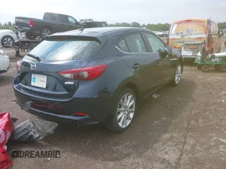 2017 Mazda 3 Touring with VIN 3MZBN1L79HM122581, listed as a IAAI auction lot 42705624 with 52,175 mi miles and . Bid and sale history available at DreamBid. Image 4.