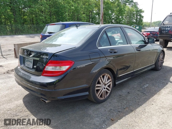 2008 Mercedes-Benz C 300 Sport with VIN WDDGF81X08F160997, listed as a IAAI auction lot 42246940 with 106,048 mi miles and . Bid and sale history available at DreamBid. Image 4.