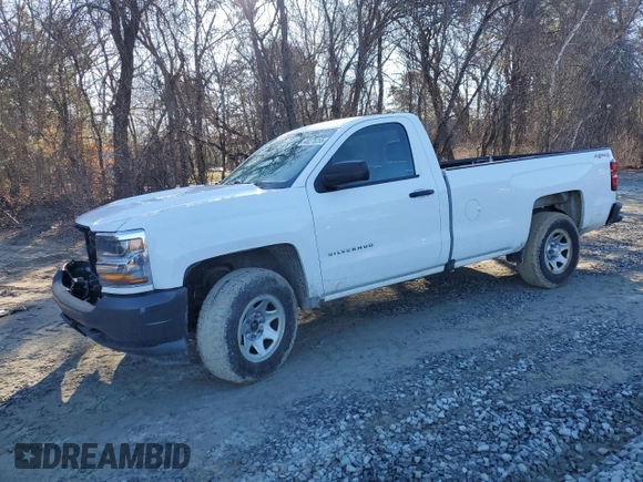 2016 Chevrolet Silverado 1500 Work Truck with VIN 1GCNKNEHXGZ196059, listed as a Copart auction lot 48275255 with 137,251 mi miles and Salvage Title. Bid and sale history available at DreamBid. Image 1.