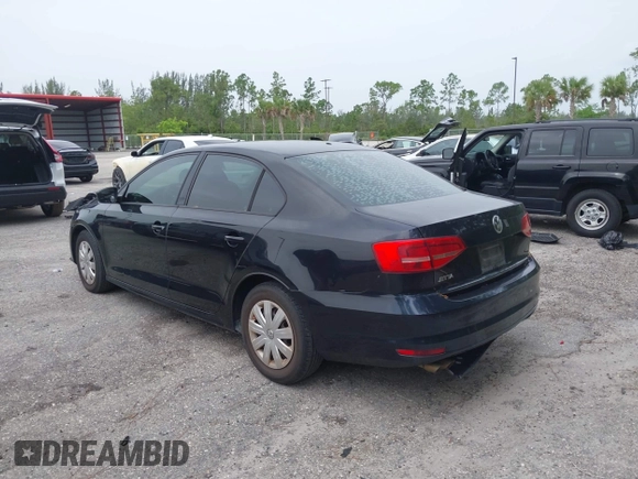 2015 Volkswagen Jetta S with VIN 3VW2K7AJ2FM416007, listed as a IAAI auction lot 42422725 with 95,917 mi miles and . Bid and sale history available at DreamBid. Image 3.