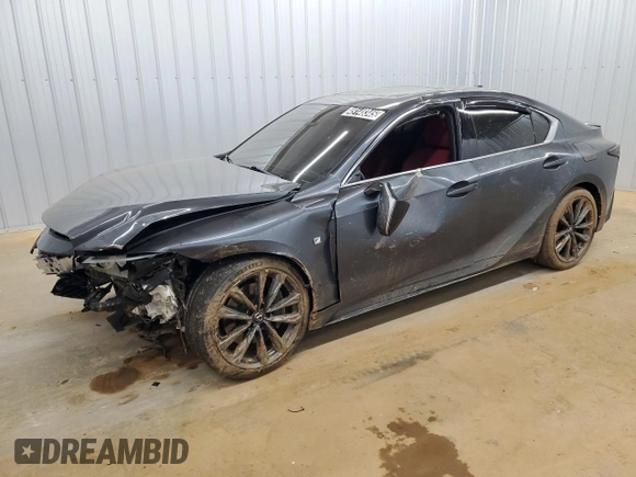 2021 Lexus IS 350 F Sport z VIN JTHGZ1B29M5044353, wystawiony jako Copart lot #49148345 z przebiegiem 37 496 mil mil oraz Czysty tytuł • Clean title. Historia ofert i sprzedaży dostępna na DreamBid. Obrazek 1.