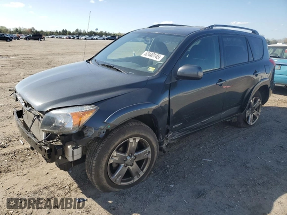 2008 Toyota RAV4 Sport with VIN JTMBK32V786049587, listed as a Copart auction lot 52440145 with 142,761 mi miles and Salvage Title. Bid and sale history available at carsss.com. Image 1.