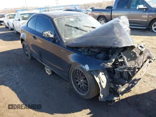2012 BMW 1 Series 128i with VIN WBAUP9C59CVL91422, listed as a IAAI auction lot 41563676 with 168,850 mi miles and . Bid and sale history available at DreamBid. Image 1.