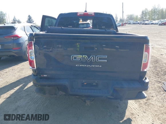 2022 GMC Canyon 4WD Elevation with VIN 1GTG6CEN1N1322229, listed as a IAAI auction lot 42101182 with 71,045 mi miles. Bid and sale history available at carsss.com. Image 16.