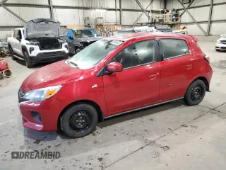 2023 Mitsubishi Mirage ES z VIN ML32AUHJXPH005618, wystawiony jako Copart lot #85949484 z przebiegiem 30 479 mil mil oraz Szkoda całkowita • Salvage title. Historia ofert i sprzedaży dostępna na DreamBid. Obrazek 1.