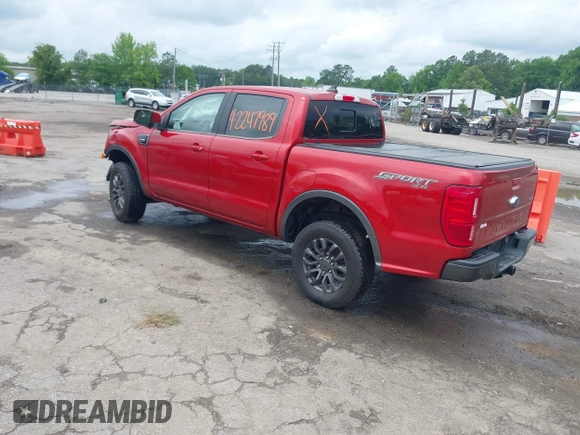 2019 Ford Ranger XL with VIN 1FTER4FH8KLA85462, listed as a IAAI auction lot 42247989 with 97,503 mi miles and . Bid and sale history available at DreamBid. Image 3.