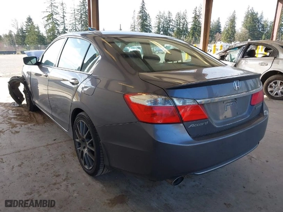 2015 Honda Accord Sedan Sport with VIN 1HGCR2F56FA247626, listed as a IAAI auction lot 41756043 with 127,185 mi miles. Bid and sale history available at carsss.com. Image 3.