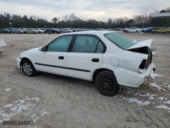 2000 Honda Civic LX with VIN 1HGEJ6675YL048079, listed as a Copart auction lot 42137795 with 258,704 mi miles and Salvage Title. Bid and sale history available at carsss.com. Image 2.