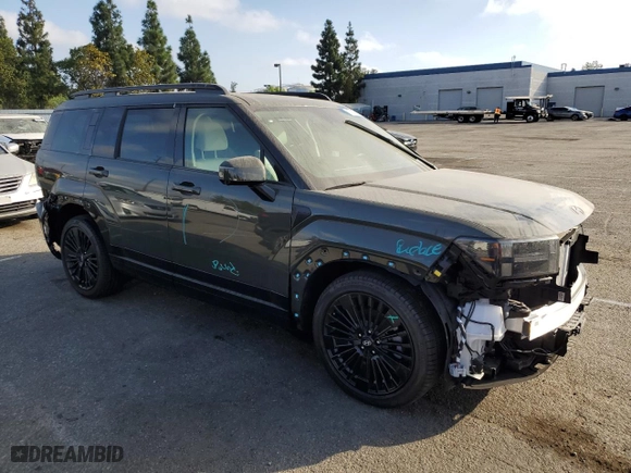 2024 Hyundai Santa Fe Hybrid Calligraphy with VIN 5NMP5DG10RH010434, listed as a Copart auction lot 77902954 with NaN miles and Salvage Title. Bid and sale history available at carsss.com. Image 4.