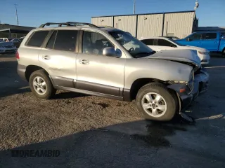 2006 Hyundai Santa Fe GLS with VIN KM8SC73D56U097233, listed as a Copart auction lot 84483704 with 88,699 mi miles and Salvage Title. Bid and sale history available at carsss.com. Image 4.