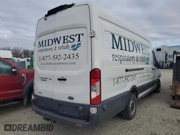 2018 Ford Transit z VIN 1FTYR3XG6JKA95666, wystawiony jako Copart lot #84292594 z przebiegiem 218 335 mil mil oraz Nie do naprawy • Non repairable. Historia ofert i sprzedaży dostępna na DreamBid. Obrazek 3.