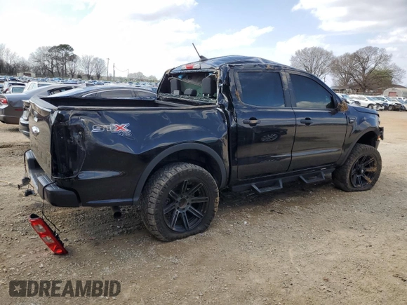 2021 Ford Ranger XL with VIN 1FTER4FH9MLD85658, listed as a Copart auction lot 49224335 with 52,218 mi miles and Salvage Title. Bid and sale history available at DreamBid. Image 3.
