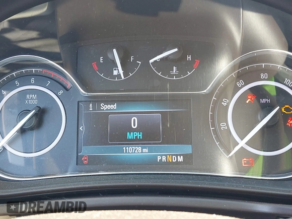 2014 Buick Regal with VIN 2G4GK5EX3E9219488, listed as a IAAI auction lot 41464076 with 110,728 mi miles. Bid and sale history available at carsss.com. Image 15.