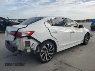 2017 Acura ILX w/Premium/A-SPEC Pkg with VIN 19UDE2F87HA000628, listed as a Copart auction lot 82683224 with 0 mi miles and Salvage Title. Bid and sale history available at carsss.com. Image 3.