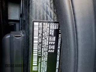2020 BMW i3 z VIN WBY8P4C08L7G07617, wystawiony jako Copart lot #42570015 z przebiegiem 2 470 mil mil oraz Szkoda całkowita • Salvage title. Historia ofert i sprzedaży dostępna na DreamBid. Obrazek 15.