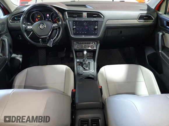 2018 Volkswagen Tiguan SEL with VIN 3VV2B7AXXJM220365, listed as a Copart auction lot 60486055 with 92,006 mi miles and Salvage title. Bid and sale history available at DreamBid. Image 8.