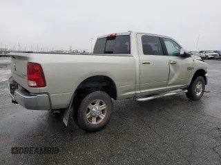 2010 Dodge Ram 2500 SLT with VIN 3D7UT2CL1AG188976, listed as a Copart auction lot 86336574 with 297,609 mi miles and Salvage Title. Bid and sale history available at carsss.com. Image 3.