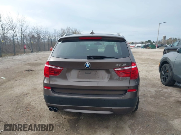 2014 BMW X3 xDrive28i with VIN 5UXWX9C54E0D39435, listed as a IAAI auction lot 42095301 with Not Provided miles and . Bid and sale history available at DreamBid. Image 15.