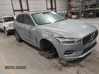 2018 Volvo XC60 Inscription with VIN YV4102RL7J1062212, listed as a IAAI auction lot 41212134 with 74,448 mi miles. Bid and sale history available at carsss.com. Image 1.