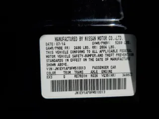 2015 Infiniti Q70 with VIN JN1EY1AP9FM510013, listed as a Copart auction lot 45341105 with 92,255 mi miles and Salvage title. Bid and sale history available at DreamBid. Image 15.