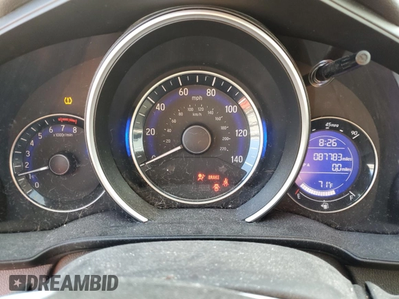 2018 Honda Fit Sport with VIN 3HGGK5G69JM705041, listed as a Copart auction lot 71879954 with 87,783 mi miles and Salvage Title. Bid and sale history available at DreamBid. Image 9.