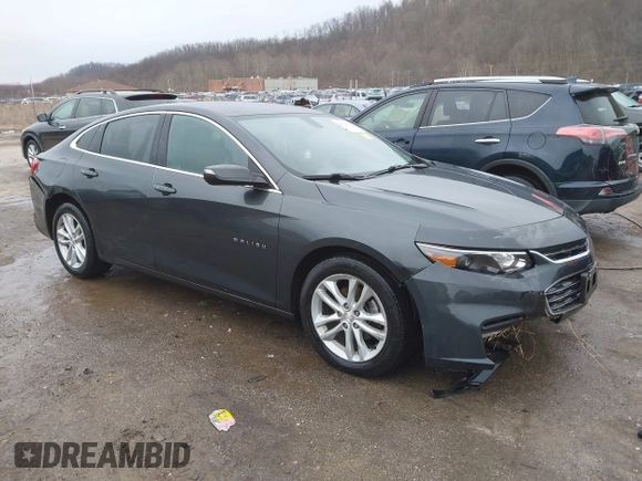2018 Chevrolet Malibu LT with VIN 1G1ZD5ST6JF241648, listed as a IAAI auction lot 41421652 with 100,748 mi miles. Bid and sale history available at carsss.com. Image 1.