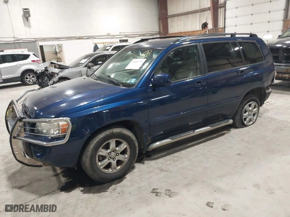 2004 Toyota Highlander with VIN JTEEP21A340004047, listed as a IAAI auction lot 41919779 with 274,110 mi miles. Bid and sale history available at carsss.com. Image 2.