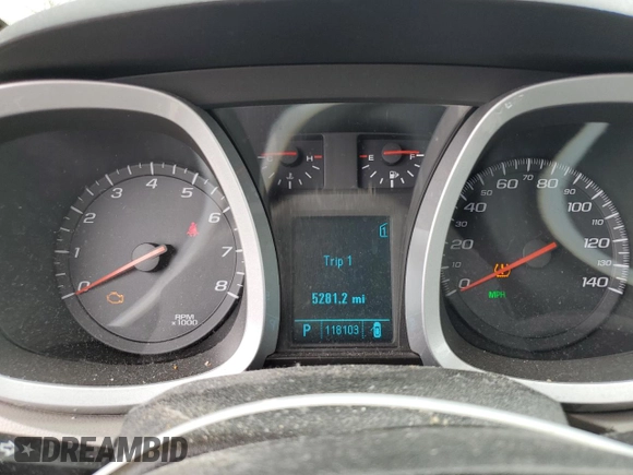 2010 Chevrolet Equinox LTZ with VIN 2CNFLGEY5A6274937, listed as a Copart auction lot 54868845 with 118,103 mi miles and Clean Title. Bid and sale history available at DreamBid. Image 9.