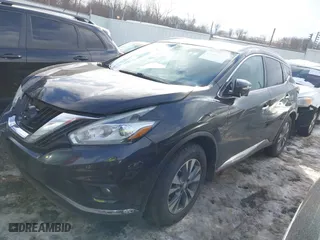 2015 Nissan Murano SL with VIN 5N1AZ2MHXFN220002, listed as a IAAI auction lot 41455807 with 80,975 mi miles. Bid and sale history available at carsss.com. Image 2.