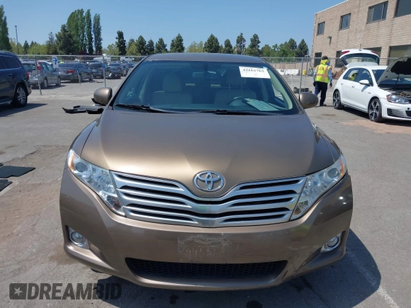 2012 Toyota Venza LE with VIN 4T3ZA3BBXCU059870, listed as a IAAI auction lot 42162762 with 179,840 mi miles and . Bid and sale history available at DreamBid. Image 12.