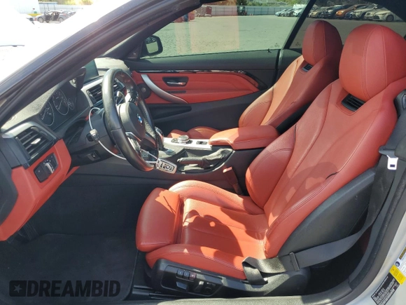 2015 BMW 4 Series 428i with VIN WBA3V7C5XF5A24641, listed as a Copart auction lot 61195125 with 60,499 mi miles and Salvage title. Bid and sale history available at DreamBid. Image 7.