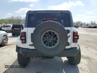 2024 Ford Bronco Raptor with VIN 1FMEE0RR6RLA11617, listed as a Copart auction lot 52641585 with 7,096 mi miles and Salvage title. Bid and sale history available at DreamBid. Image 6.