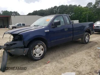 2008 Ford F-150 XL with VIN 1FTRF122X8KE92949, listed as a Copart auction lot 60833295 with 97,847 mi miles and Salvage title. Bid and sale history available at DreamBid. Image 1.