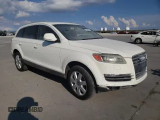 2008 Audi Q7 Premium with VIN WA1BY74L88D052666, listed as a Copart auction lot 73338014 with Not provided miles and Salvage title. Bid and sale history available at DreamBid. Image 4.