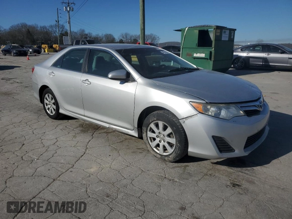 2012 Toyota Camry L with VIN 4T1BF1FK8CU013142, listed as a Copart auction lot 48385395 with 301,251 mi miles and Clean Title. Bid and sale history available at DreamBid. Image 4.