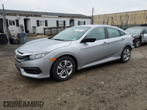 2016 Honda Civic Sedan LX with VIN 2HGFC2F53GH576902, listed as a Copart auction lot 49799215 with 65,416 mi miles and Salvage Title. Bid and sale history available at carsss.com. Image 1.