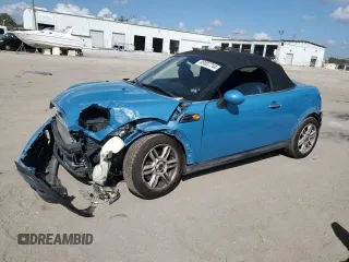 2013 MINI Roadster with VIN WMWSY1C5XDT625473, listed as a Copart auction lot 80007744 with Not Provided miles and Non Repairable. Bid and sale history available at DreamBid. Image 1.