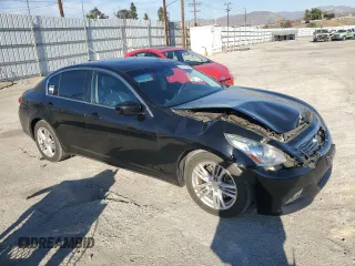 2011 Infiniti G25 Journey with VIN JN1DV6AP6BM830580, listed as a Copart auction lot 83351364 with 162,984 mi miles and Salvage Title. Bid and sale history available at DreamBid. Image 4.