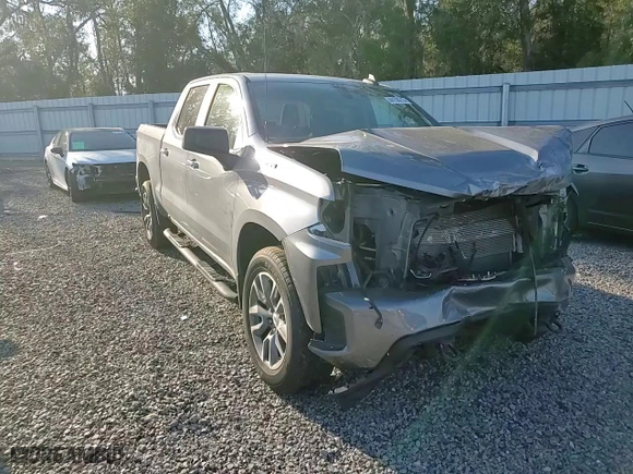2022 Chevrolet Silverado 1500 LTD RST with VIN 1GCUYEEDXNZ160649, listed as a Copart auction lot 44158215 with 45,067 mi miles and Salvage Title. Bid and sale history available at carsss.com. Image 12.