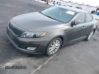 2014 Kia Optima EX with VIN 5XXGN4A79EG342071, listed as a IAAI auction lot 41732824 with Not Provided miles and . Bid and sale history available at carsss.com. Image 2.