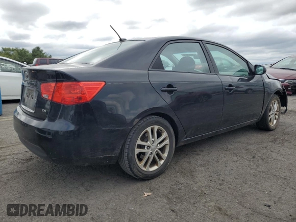 2012 Kia Forte EX with VIN KNAFU4A20C5554620, listed as a Copart auction lot 73827074 with 143,538 mi miles and Salvage Title. Bid and sale history available at carsss.com. Image 3.