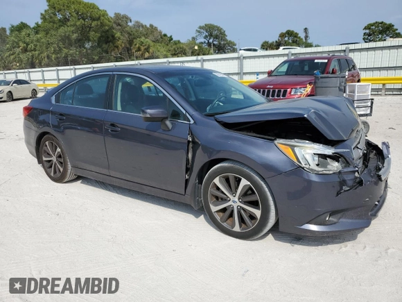 2015 Subaru Legacy 3.6R Limited with VIN 4S3BNEN68F3038748, listed as a Copart auction lot 50318545 with 55,770 mi miles and Salvage Title. Bid and sale history available at carsss.com. Image 4.