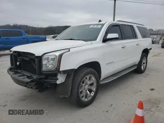 2015 GMC Yukon XL SLE z VIN 1GKS1GKC2FR167104, wystawiony jako Copart lot #43687865 z przebiegiem 143 473 mil mil oraz Szkoda całkowita • Salvage title. Historia ofert i sprzedaży dostępna na DreamBid. Obrazek 1.