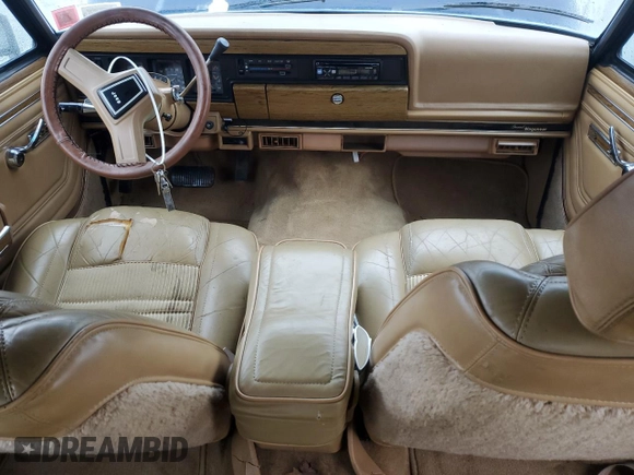1987 Jeep Grand Wagoneer with VIN 1JCNJ15U7HT006097, listed as a Copart auction lot 89191925 with 119,168 mi miles and Salvage title. Bid and sale history available at DreamBid. Image 8.